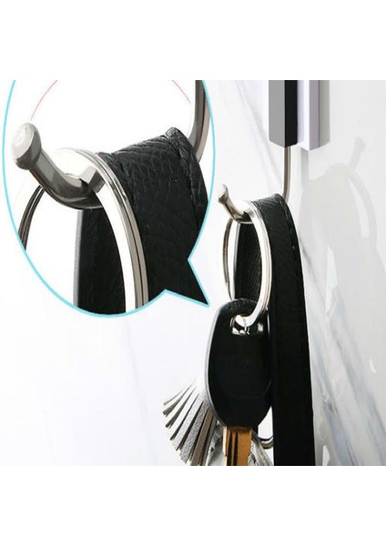 4 Adet Anahtar Tutucu Duvar Kanca Ev Dekorasyon Aksesuarları Anahtar Askı Ceket Askı Kanca Askı Duvar