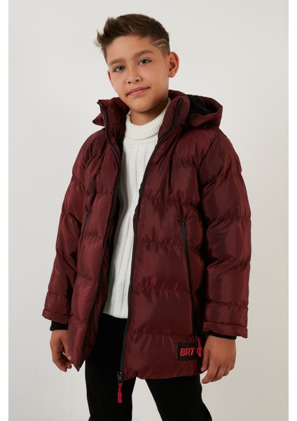 İçi Peluş Astarlı Çıkarılabilir Kapüşonlu Şişme Mont Erkek Çocuk MONT 5763038 fiyatları