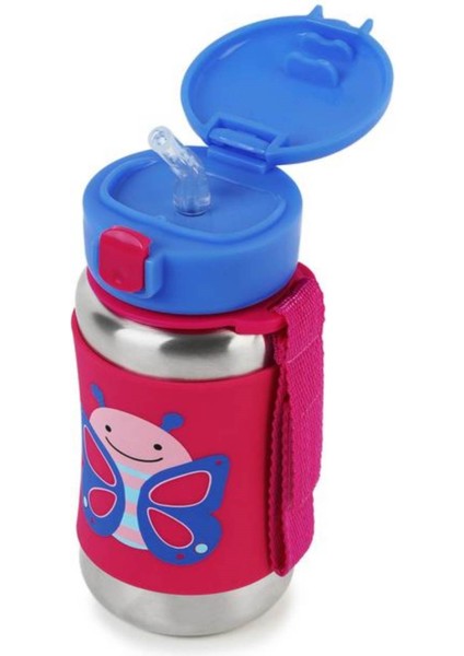 Skiphop Zoo Pipetli Paslanmaz Çelik Suluk Kelebek modelleri