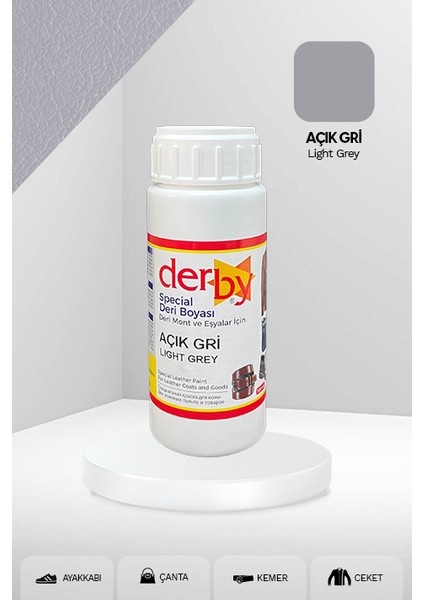 Special Deri Boyası / Mont - Eşya - Çanta - Cüzdan - Kemer 100 ml - Kartela Renkleri