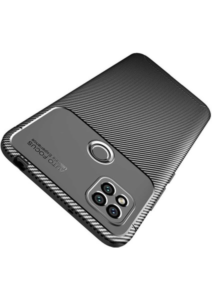 Xiaomi Redmi 9c Kılıf Negro Silikon Karbon Desen