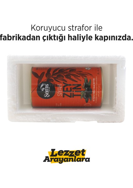 Şems Siyah Zeytin 351-380 Kalibre 300GR