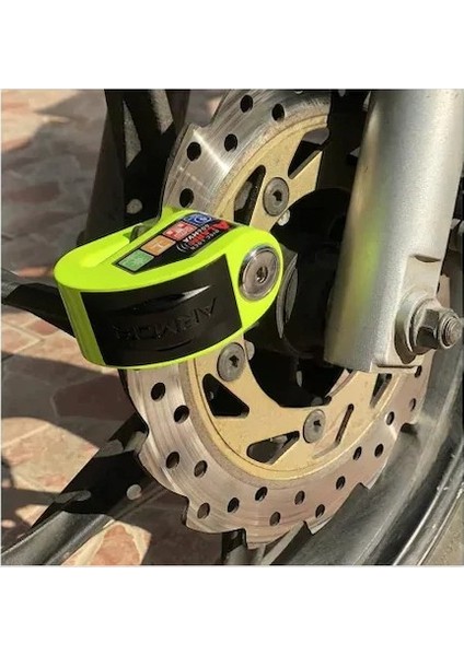 MVA606 6 mm Alarmlı Disk Kilidi