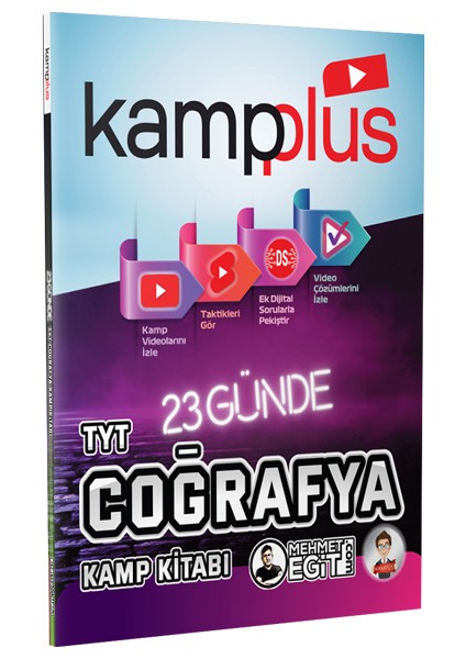 Kampplus 23 Günde TYT Coğrafya Kampı