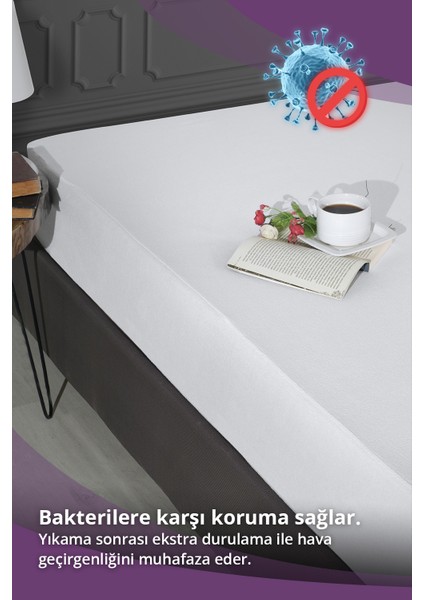 Mikro Fitted Sıvı Geçirmez Yatak Alezi 200 x 200cm