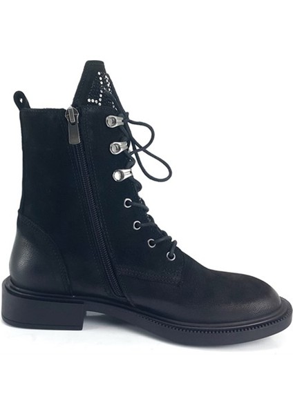 Günlük Bayan Bot-Siyah Nubuk modelleri