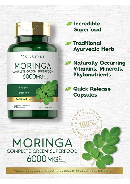 Moringa Oleifera 180 Kapsul Abd