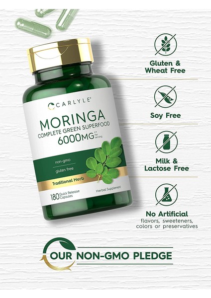 Moringa Oleifera 180 Kapsul Abd