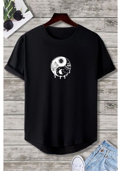 Ying&yang Tasarım T-Shirt