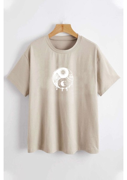 Ying&yang Tasarım T-Shirt