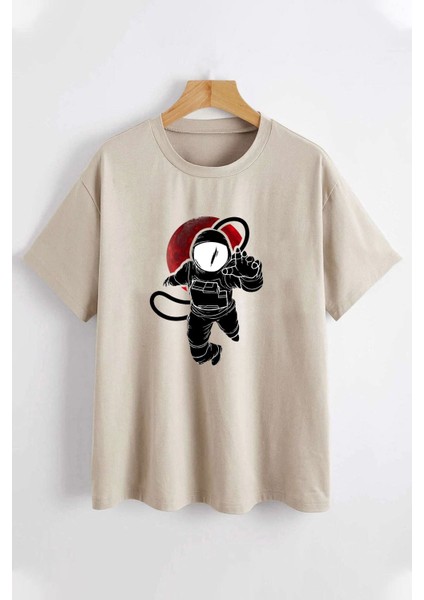 Astronot Tasarım T-Shirt