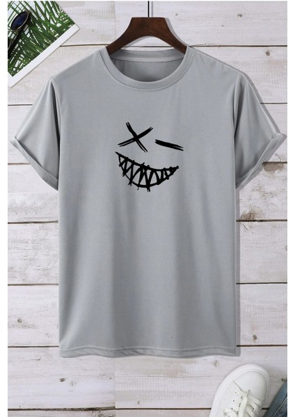 Emoji Baskılı Tasarım T-Shirt