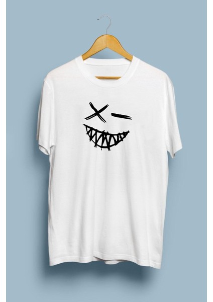 Emoji Baskılı Tasarım T-Shirt