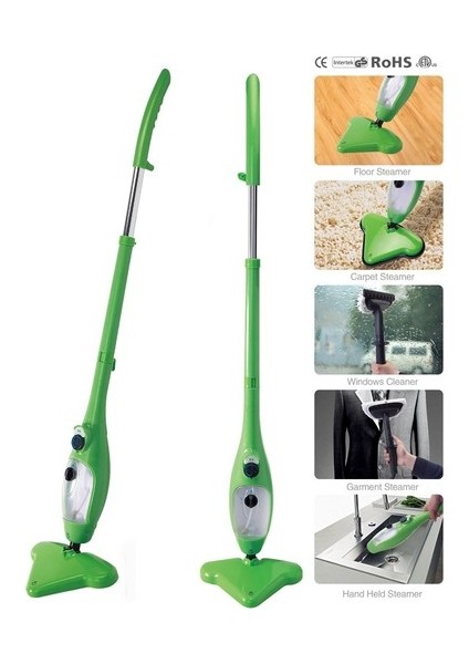 H2O X5 Buharlı Zemin ve Halı Temizleyici Mop Buharlı Temizlik Makinesi