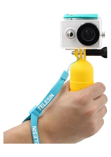 Telesın Aksiyon Kameraları Için The Handler Şamandıra Tutacak Bobber ( Gopro & INSTA360 & Sjcam & Vantop ) indirimleri