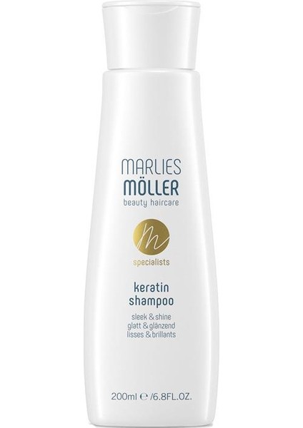 Keratin Shampoo 200 Ml Onarıcı Keratin Şampuan