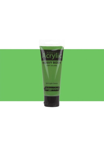 Heavy Body Artist's Akrilik Boya 75ML Light Green 509