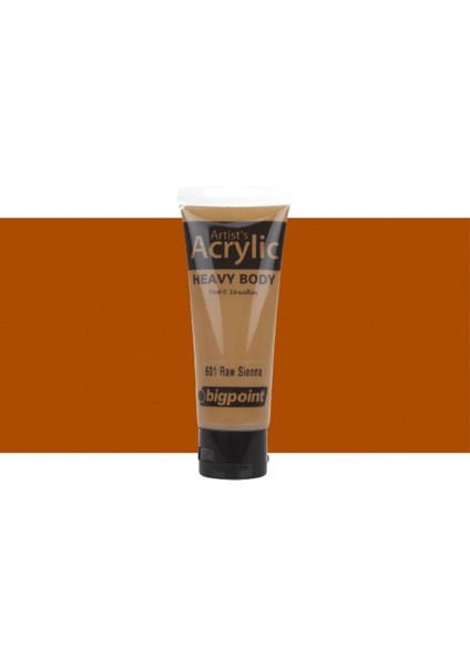 Heavy Body Artist's Akrilik Boya 75ML Raw Sienna 601