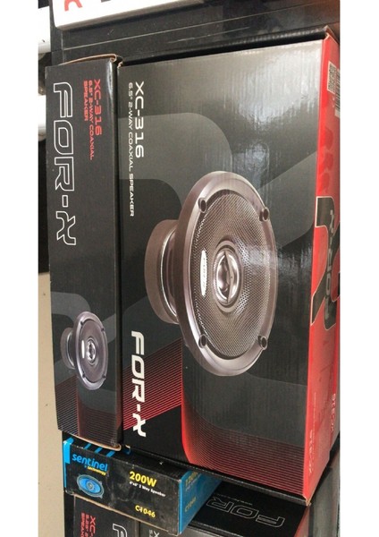 For x XC-316 16CM 50RMS Koaksiyel Hoparlör Takımı
