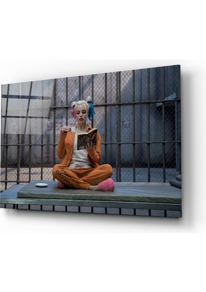Harley Quinn Cam Tablo - 72X46 cm