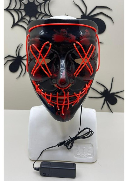 Cadılar Bayramı Halloween Pilli Işıklı Maske 00004 fiyatları