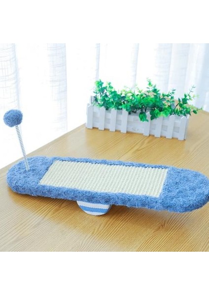 Pet Kedi Scratch Board Pad Kedi Tahliye Çizik Oyuncak Interaktif Sisal Kedi Scratcher Kitten Oyuncaklar Çok Işlevli Pad | Mobilya ve çizikler