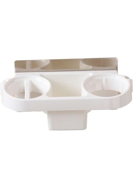 Saç Kurutma Makinesi Raf Ücretsiz Delme Banyo Raf Tuvalet Tuvalet Depolama Raf Vanity Duvar Asılı Kurutucu Raf
