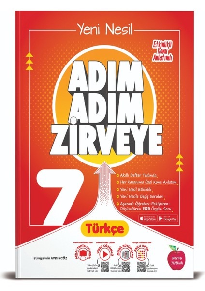 7. Sınıf Türkçe Adım Adım Zirveye Soru Bankası (Ciltli)