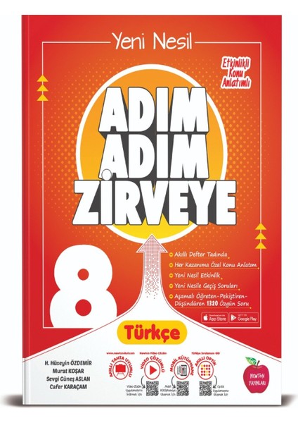 8. Sınıf Türkçe Adım Adım Zirveye Soru Bankası (Ciltli)