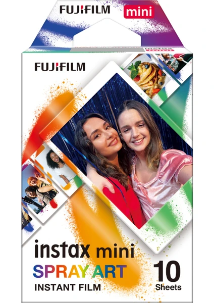 Instax Mini Spray Art 10'lu Özel Film