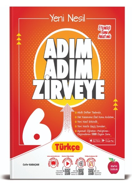 6. Sınıf Matematik+Fen+Türkçe+Sosyal Adım Adım Zirveye Soru Bankası 4 Kitap (Ciltli)