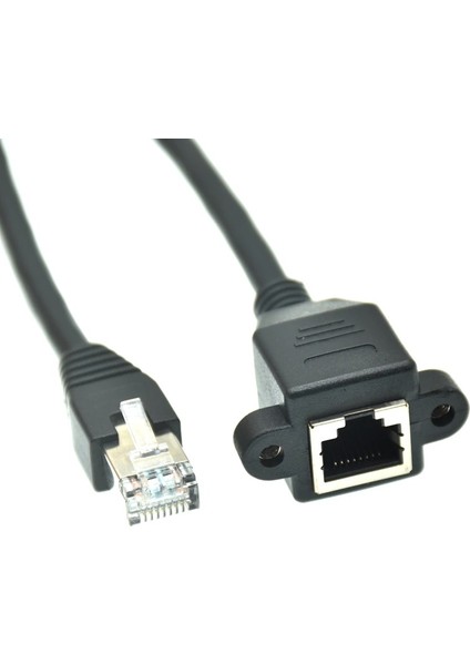 5079 RJ45 Dişi Erkek Uzatma 3m Panel Tipi Cat6 Montaj Kablosu