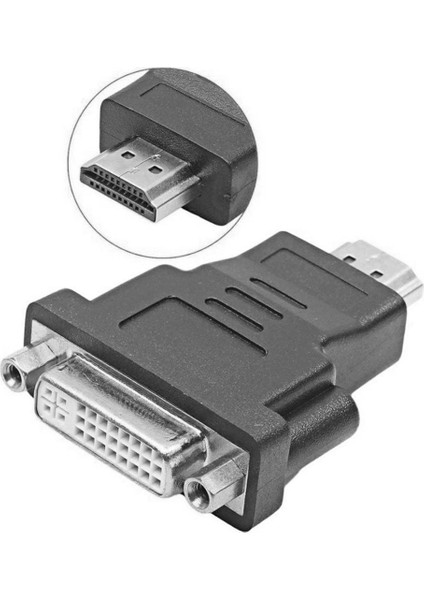 DVI To HDMI Adaptör E/e 24+5