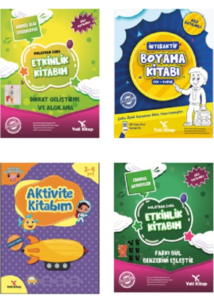 Dikkat Güçlendirme Seti Plus 4 Yaş