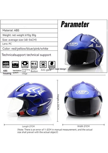 Koruyucu Çocuk Yarım Motosiklet/kaykay Kaskı - Mavi (Yurt Dışından) fiyatları