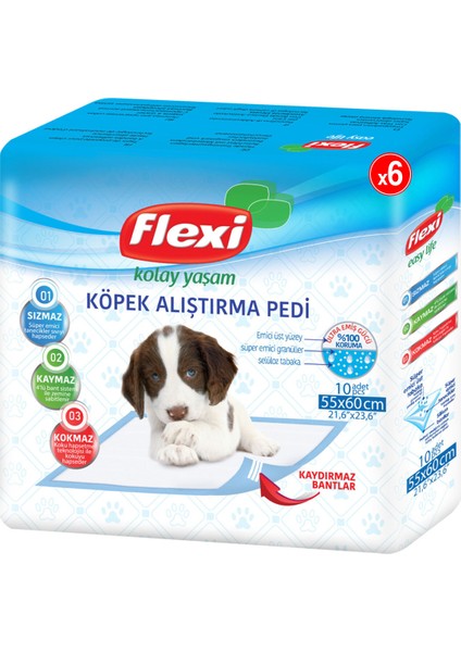 Köpek Alıştırma Pedi 10'lu 6 Paket