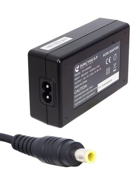 Electroon Dong Yang 12VOLT 3.33AMPER 5.0x3.0mm Ortası Iğneli Adaptör