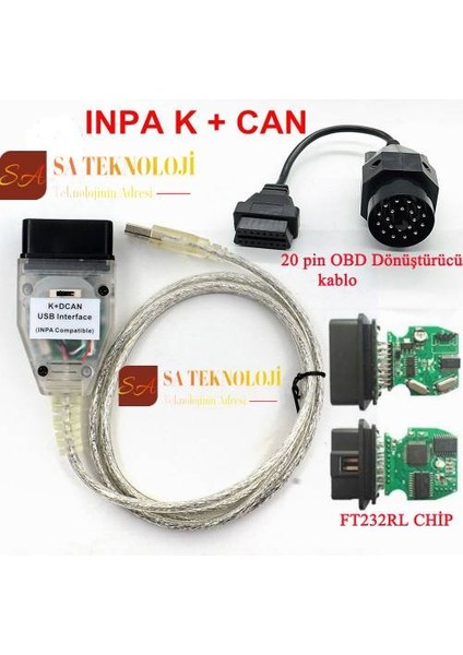 Bmw Inpa K+Dcan Programlama Cihazı