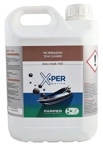Bıxy Teak Cleaner 140 Tik Temizleyici 5 Lt Tekne ve Yat Için