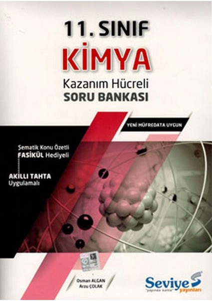 11. Sınıf Kimya Kazanım Hücreli Soru Bankası