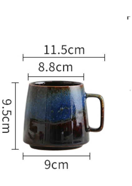 Yaratıcı Seramik Kahve Fincanı Set Porselen Japon Tarzı Çevre Dostu Vintaj Öğleden Sonra Çay Mate Kupası Kullanımlık Tazas Drinkware 50 Teacup Tabak Setleri (Yurt Dışından)