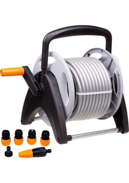 G.f. 8000-5817 Hortum Sarma Makarası 1/2'' 20 Metre Hortumlu Set