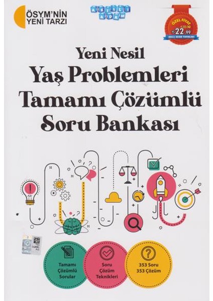 Yeni Nesil Yaş Problemleri Tamamı Çözümlü Soru Bankası