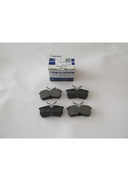Ford Fıesta- 09/13; Arka Fren Balatası 1,0/1,4/1,5/1,6 (Disk) (87,2X42,5X13) (Bramax)