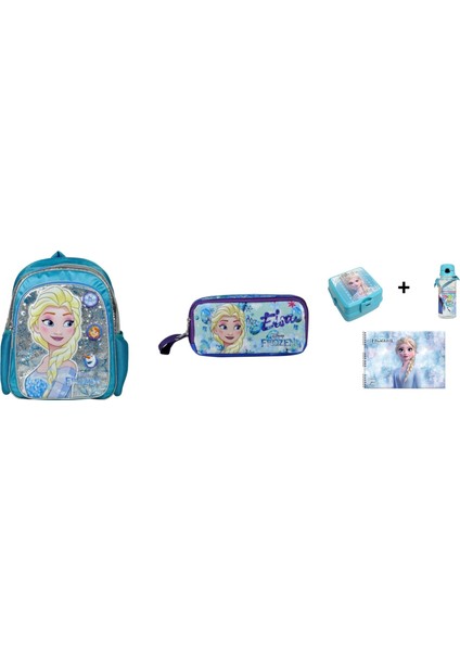 Frozen 5 Parça Orjinal Lisanslı Okul Seti
