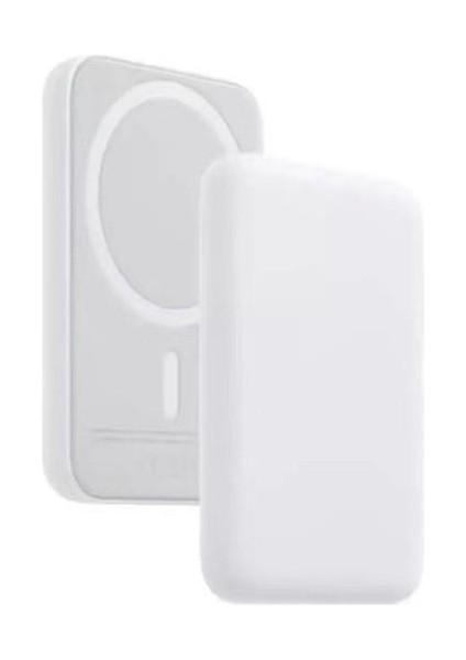 Magsafe Kablosuz Şarj Wireless Şarj Cihazı Powerbank W-04