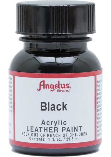 Angelus Deri Boyası 29,5ml Siyah