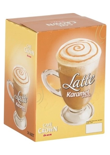 Cafe Crown Karamelli Latte 24 x 17 gr
