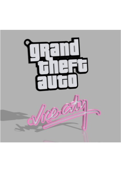 Işbilen Teknoloji 2'li Gta Anahtarlık