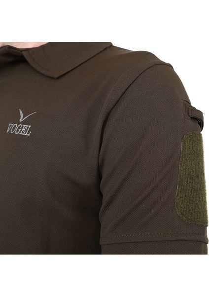 Vogel Tactical Vogel Kısa Kol Yakalı Haki Tişört